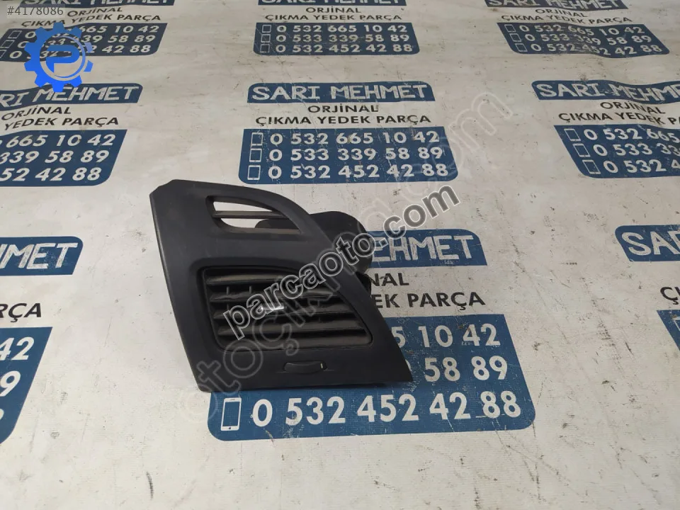 Çıkma renault fluence sol ön havalandırma ızgarası