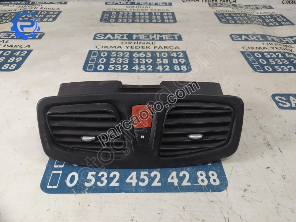 Çıkma renault fluence orta havalandırma ızgarası