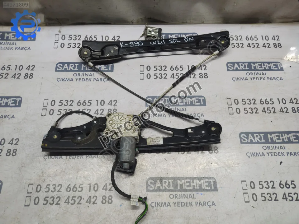 Çıkma mercedes e-class w211 sol ön cam krikosu k-890