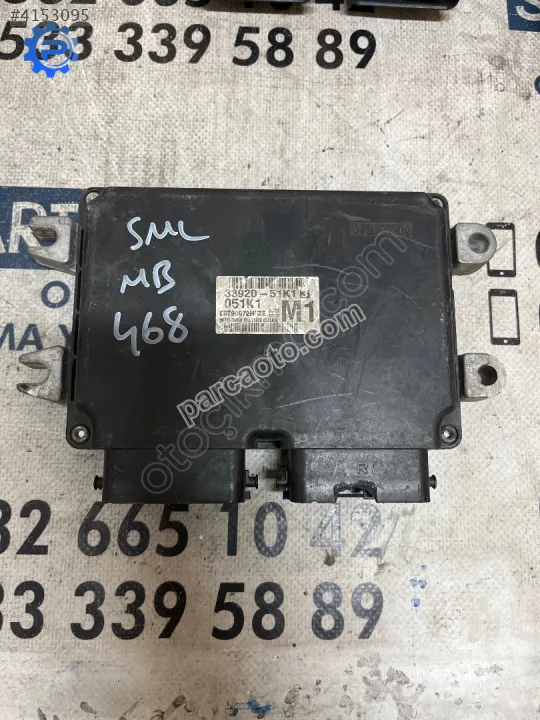 Çıkma suzıkı splash 1.2 33920-51k1 3392051k1 motor beyni
