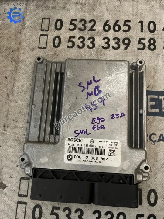 Çıkma bmw e60 e90 dde 7 806 987  7806987  motor beyni
