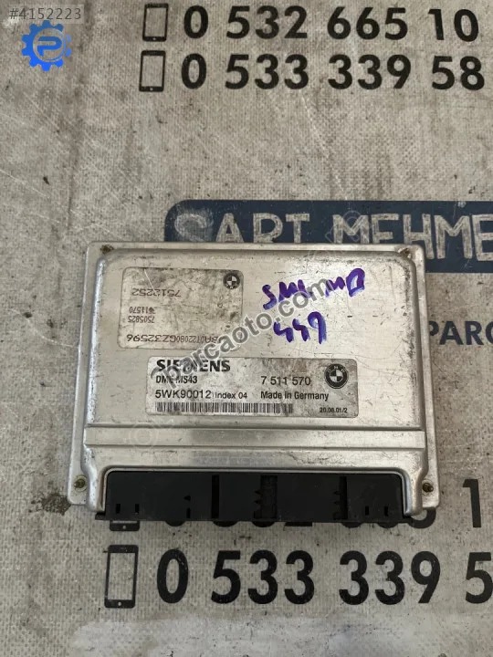 Bmw 5 Serisi Motor - Konya Selçuklu