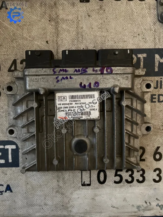 Çıkma peugeot 307 2.0hdı 9660487380 motor beyni