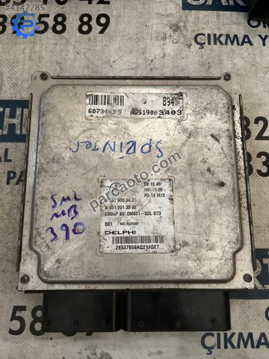 Mercedes Sprinter Motor - Konya Selçuklu