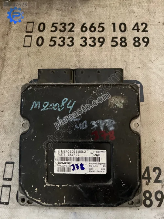 Çıkma mercedes c200 a 271 153 17 79 a2711531779 motor beyni