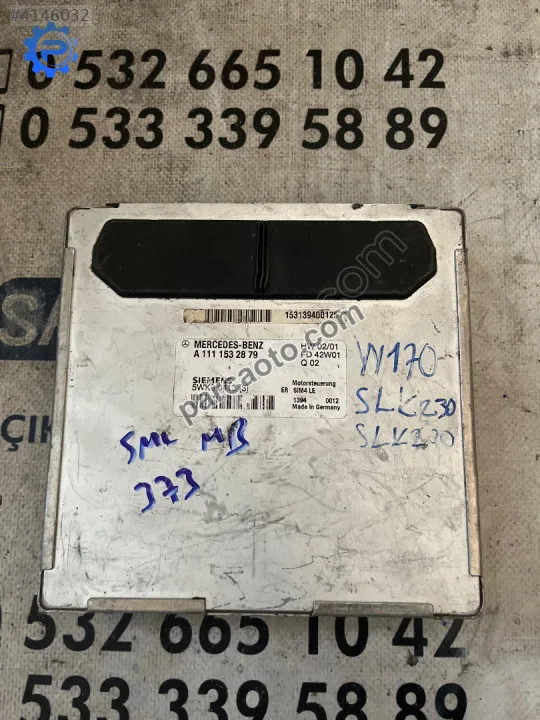 Çıkma mercedes w170 a 111 153 28 79 a1111532879 motor beyni