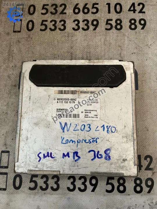 Mercedes C180 Motor - Konya Selçuklu