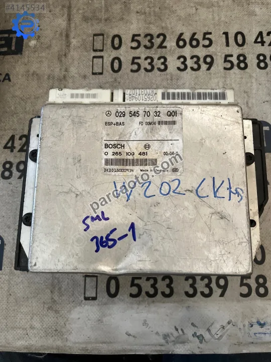Çıkma mercedes 029 545 70 32 0295457032 esp bas beyni