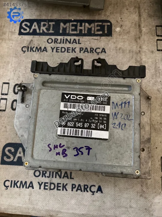 Çıkma mercedes w202 022 545 87 32 0225458732 motor beyni
