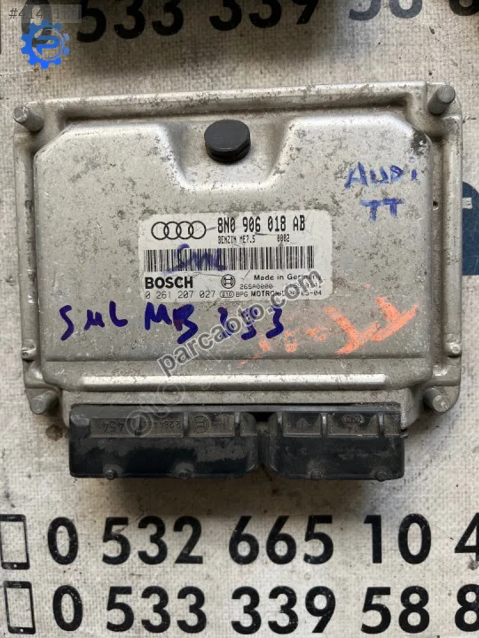 Çıkma audı tt 8n0 906 018 ab 8n0906018ab motor beyni