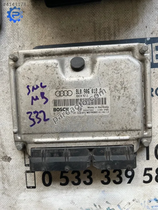 Çıkma audı tt 8l0 906 018 q 8l0906018q motor beyni