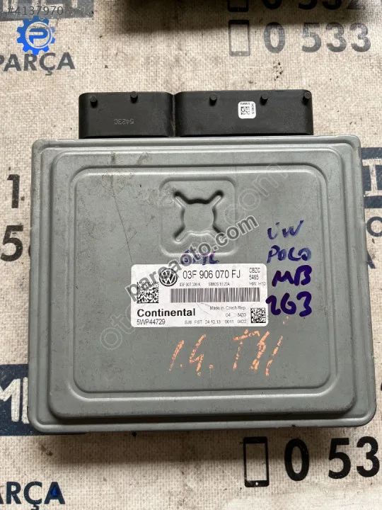 Çıkma vw polo 03f 906 070 fj 03f906070fj motor beyni