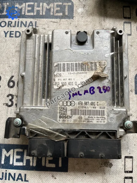 Çıkma audı a6 3.0tdı 4f0 907 401 c 4f0907401c motor beyni