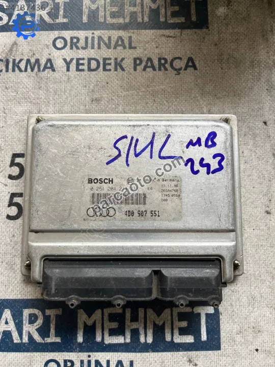 Çıkma audı a6 2.8 4d0 907 551 4d0907551 motor beyni