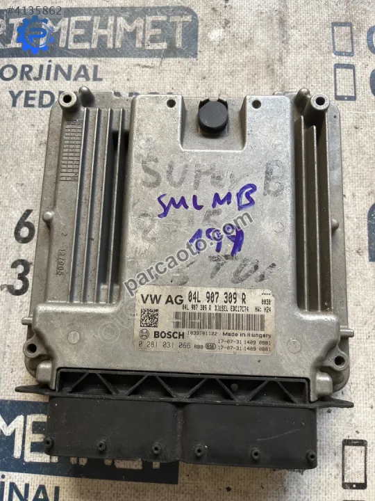 Çıkma skoda superb 04l 907 309 r 04l907309r motor beyni