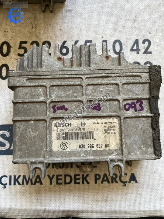 Çıkma vw polo 1.4 030 906 027 aa 030906027aa motor beyni