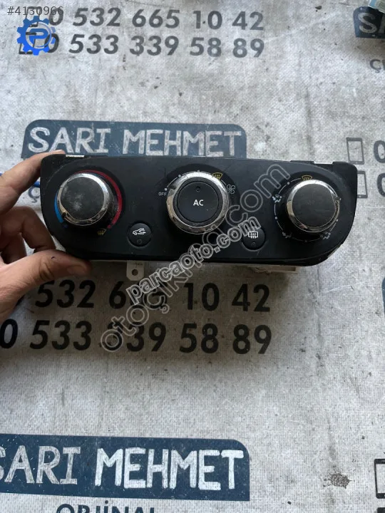 Çıkma renault megane 3 fluence klima kontrol paneli