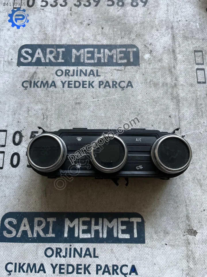 Çıkma dacıa sandero 275100298r klima kontrol paneli
