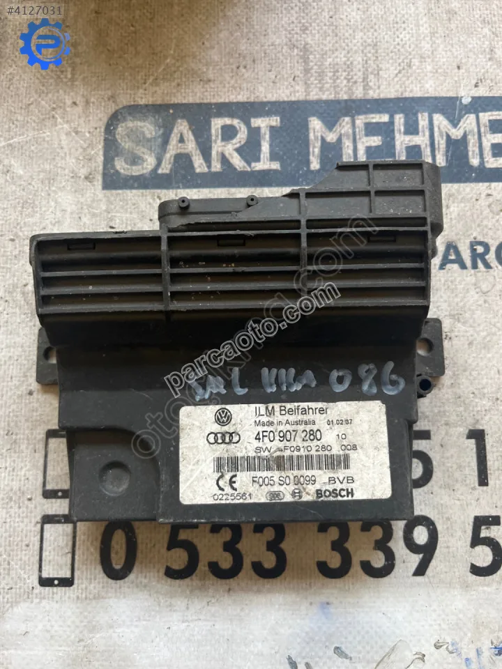 Çıkma audı q7 4f0 907 280 4f0907280 konfor beyni