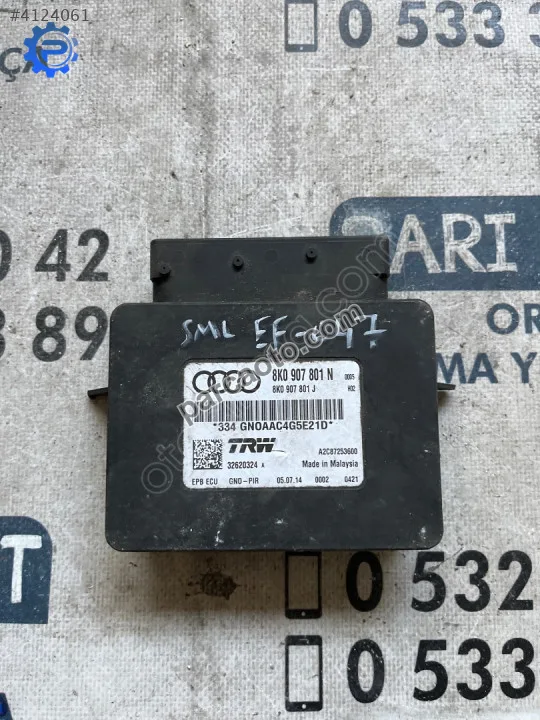 Çıkma audı a4 a5 q5 8k0 907 801 n 8k0907801n el freni beyni