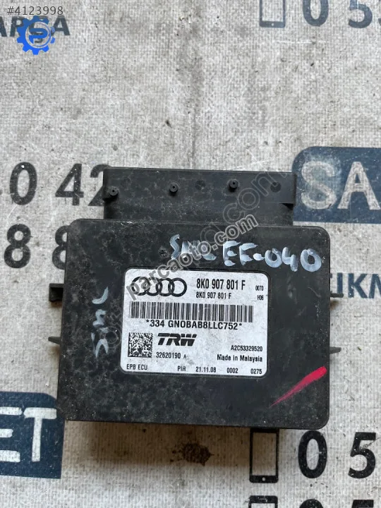 Çıkma audı a4 a5 8k0 907 801 f 8k0907801f el freni beyni