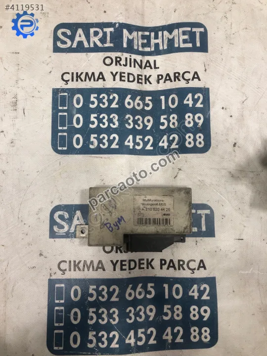 Çıkma mercedes w210 kontrol modülü beyni a2108204426