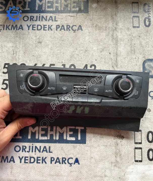 Çıkma audı a4 8t2820043s 8t2820043s klima kontrol paneli