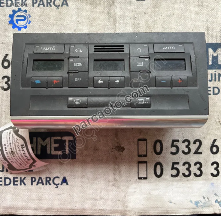 Çıkma audı a4 8e0 820 043 aa 8e0820043aa klima kontrol paneli