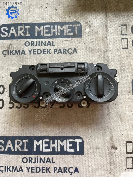Çıkma vw jetta 1k0 820 047 fj 1k0820047fj klima kontrol paneli