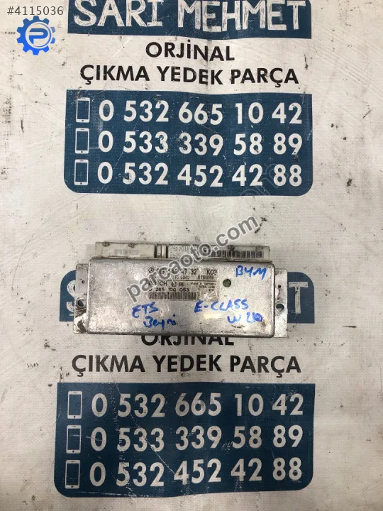 Çıkma mercedes e-class w210 ets beyni 019 545 47 32