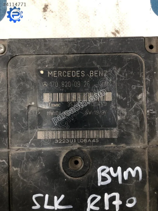 Çıkma mercedes slk r170 konfor beyni 170 820 09 26