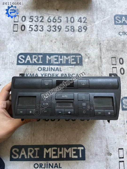 Çıkma audı a6 4b0 820 043 h 4b0820043h klima kontrol paneli
