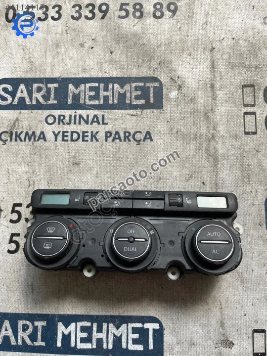 Çıkma vw passat 3c0 907 044 da 3c0907044da klima kontrol paneli