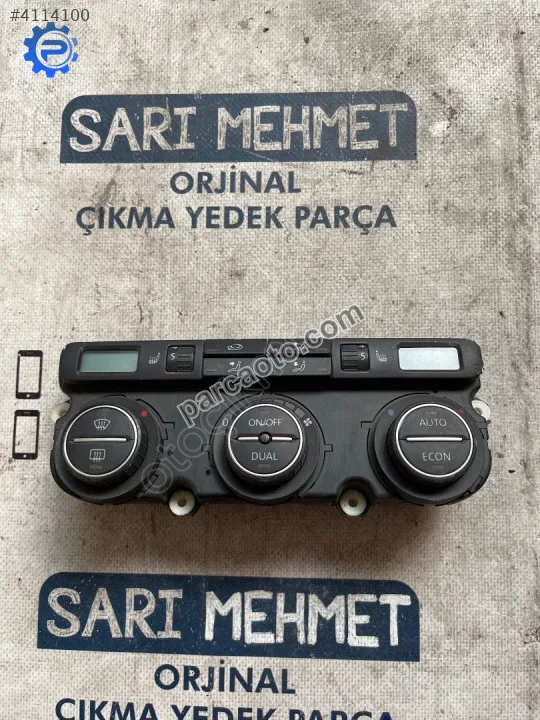 Çıkma vw golf 1k0 907 044 be 1k0907044be klima kontrol paneli