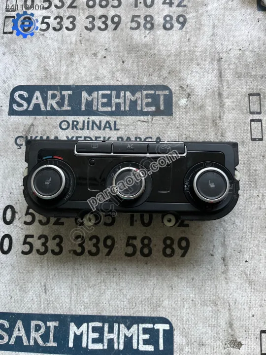 Çıkma vw golf 7n0 907 426 an 7n0907426an klima kontrol paneli