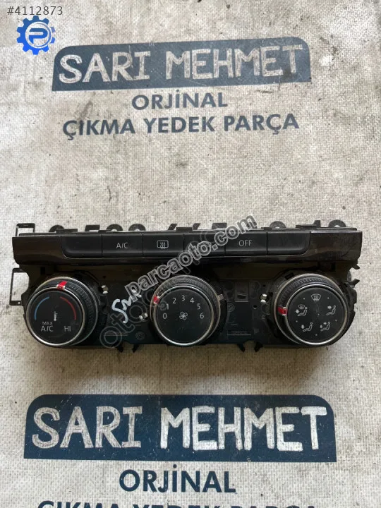 Çıkma vw golf 5g0907426aq klima kontrol paneli