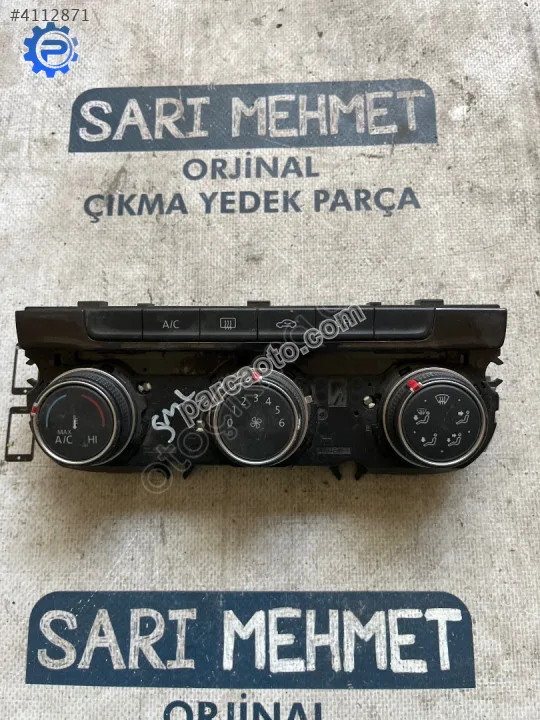 Çıkma vw golf 5g0907426aq klima kontrol paneli