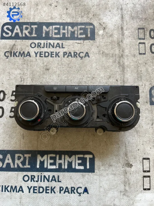 Çıkma skoda octavıa 3t0 820 047 m 3t0820047m klima kontrol paneli