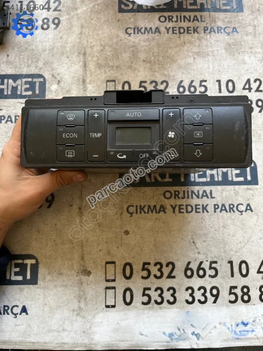 Çıkma audı a4 8d0 820 043 m 8d0820043m klima kontrol paneli