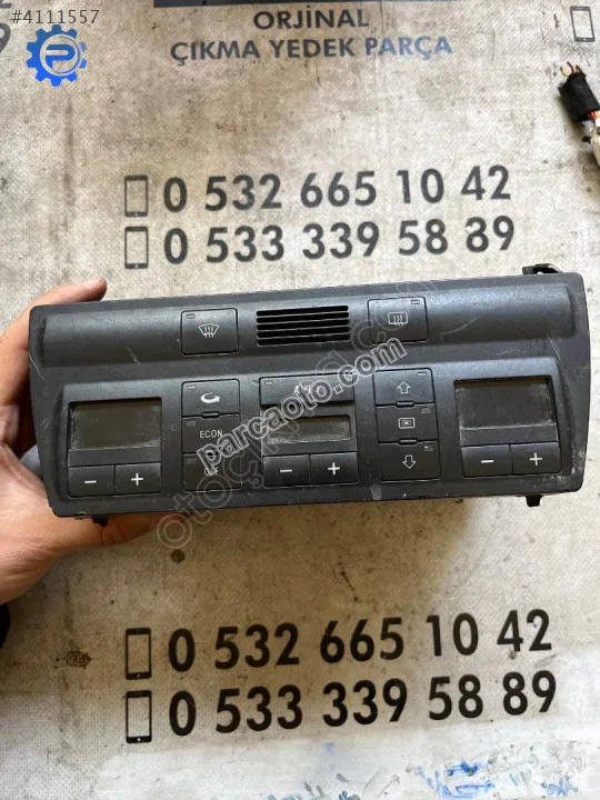 Çıkma audı a6 4b0 820 043 f 4b0820043f klima kontrol paneli