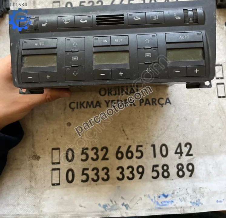 Audi A8 Klima Kontrol Panel - Konya Selçuklu