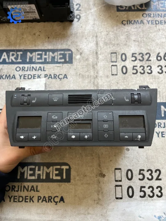 Çıkma audı a6 4b0 820 043 am 4b0820043am klima kontrol paneli