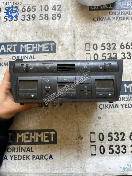 Çıkma audı a6 4b0 820 043 l 4b0820043l klima kontrol paneli