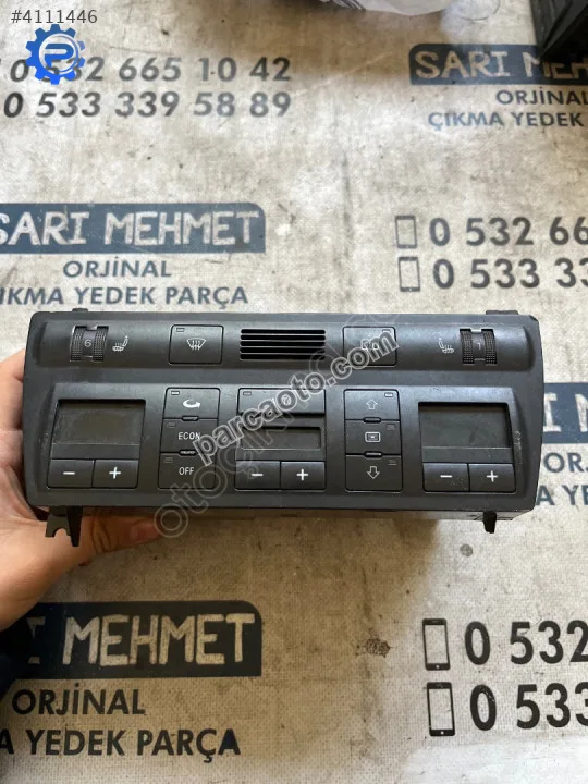 Çıkma audı a6 4b0 820 043 j 4b0820043j klima kontrol paneli