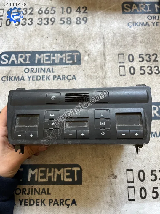 Çıkma audı a6 4b0 820 043 h 4b0820043h klima kontrol paneli