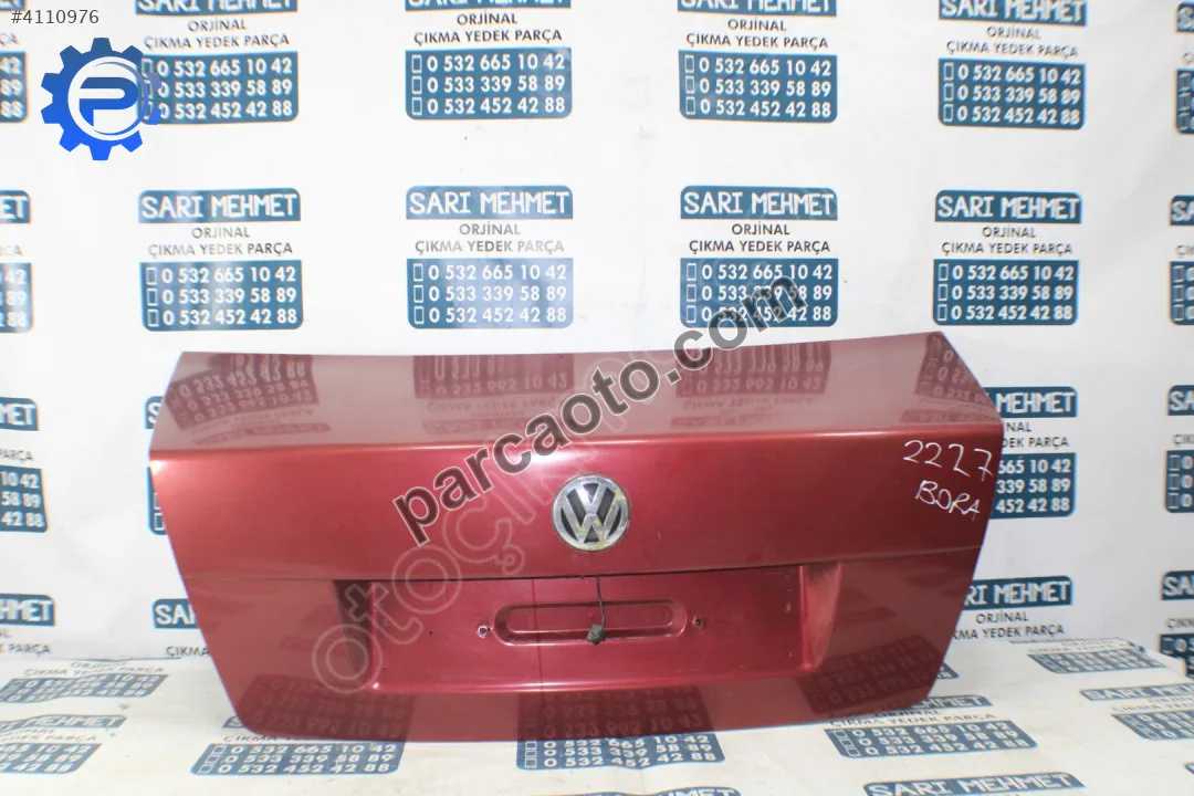 Çıkma vw bora bagaj kapağı 2227