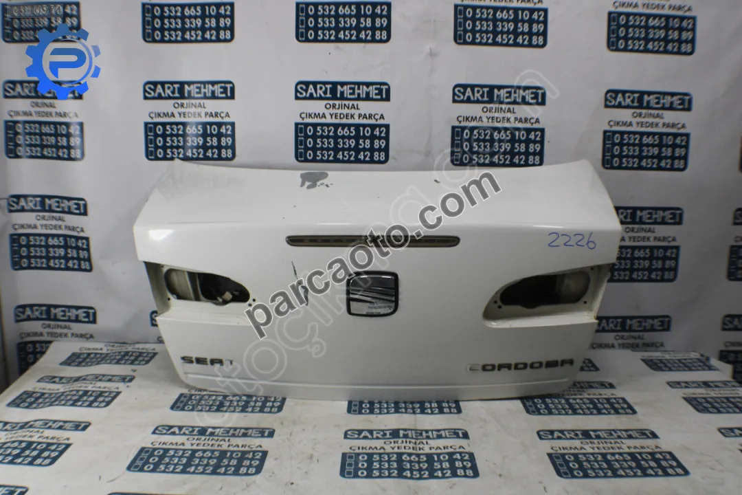 Çıkma seat cordoba bagaj kapağı 2226