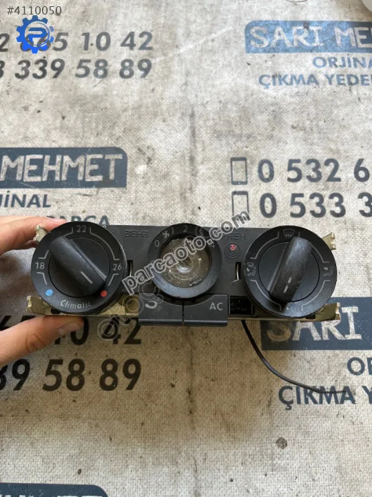 Çıkma vw polo 6q0 820 045 h 6q0820045h klima kontrol paneli