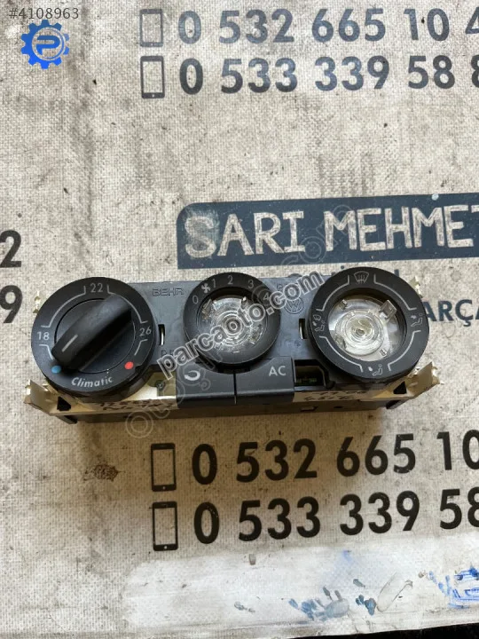 Çıkma vw polo 6q0 820 045 g 6q0820045g klima kontrol paneli