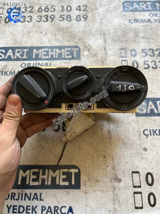 Çıkma skoda octavıa 1j0 819 045 e 1j0819045e klima kontrol paneli